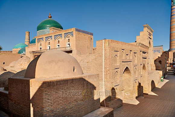 outside Pakhlavan Makhmoud Mausoleum, Itchan-Kala