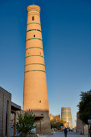 minaret of Djuma Mosque, Itchan-Kala