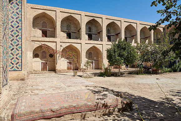 inner courtyard of Madari Khan Madrassah