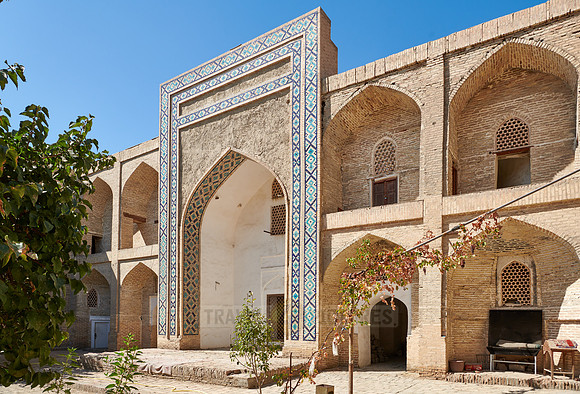 inner courtyard of Madari Khan Madrassah