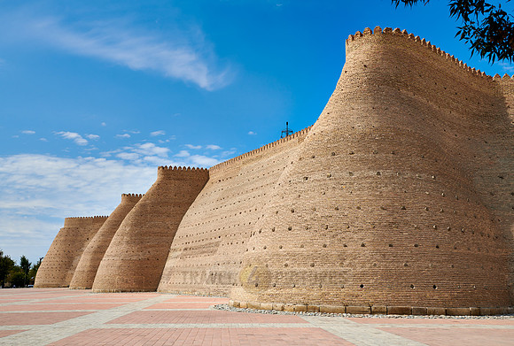 huge rampart of citadel and fortress The Ark
