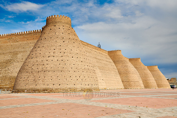 huge rampart of citadel and fortress The Ark