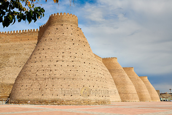 huge rampart of citadel and fortress The Ark