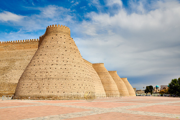 huge rampart of citadel and fortress The Ark