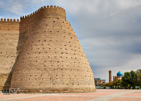 huge rampart of citadel and fortress The Ark