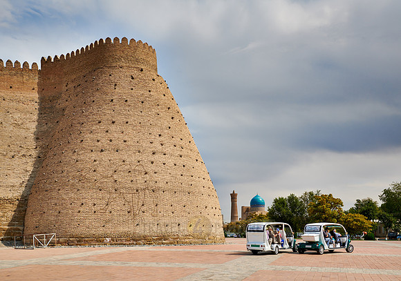 huge rampart of citadel and fortress The Ark