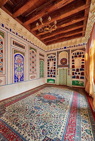 Ornate Decoration Inside an Old Jewish Home