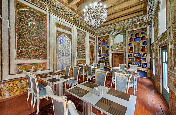Ornate Decoration Inside an Old Jewish Home