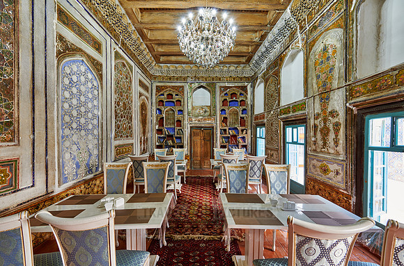 Ornate Decoration Inside an Old Jewish Home