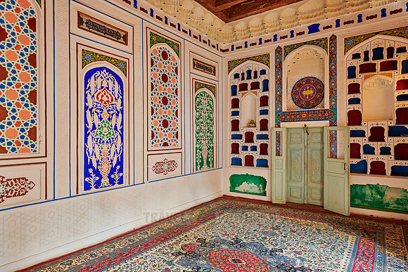 Ornate Decoration Inside an Old Jewish Home
