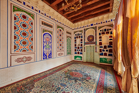 Ornate Decoration Inside an Old Jewish Home