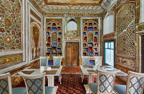 Ornate Decoration Inside an Old Jewish Home