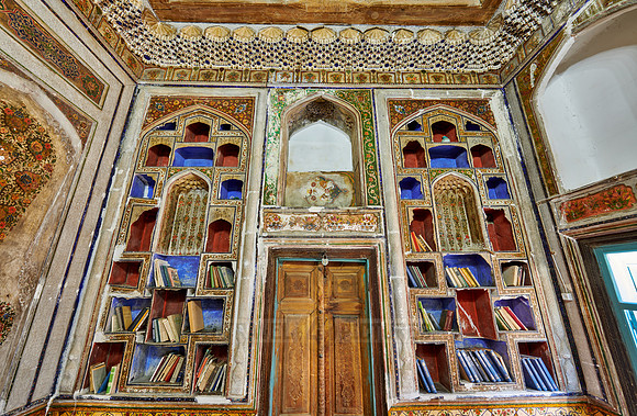 Ornate Decoration Inside an Old Jewish Home