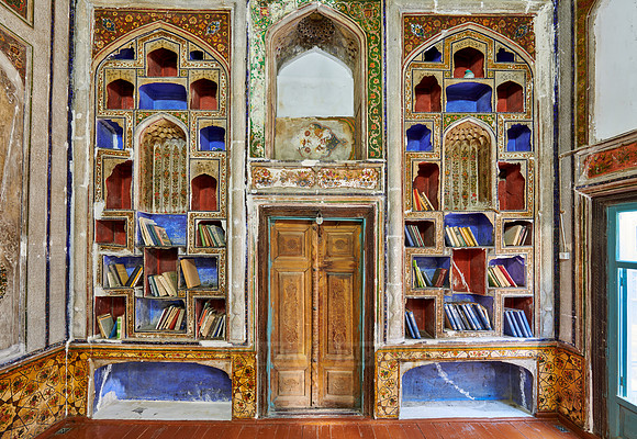 Ornate Decoration Inside an Old Jewish Home