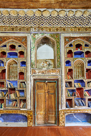Ornate Decoration Inside an Old Jewish Home