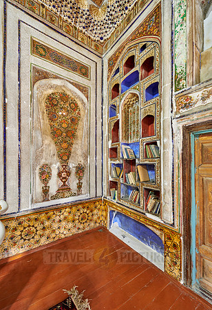 Ornate Decoration Inside an Old Jewish Home