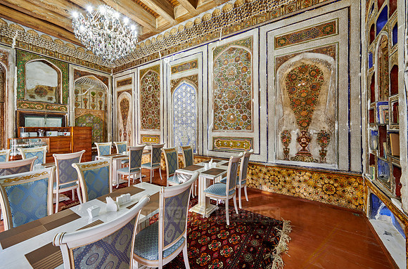 Ornate Decoration Inside an Old Jewish Home