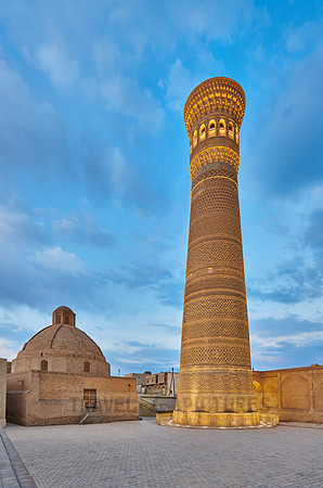 illuminated Kalon or Kaylon Minaret