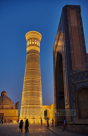 illuminated Kalon or Kaylon Minaret