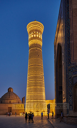 illuminated Kalon or Kaylon Minaret