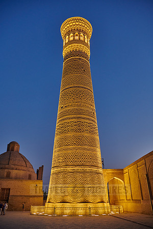 illuminated Kalon or Kaylon Minaret
