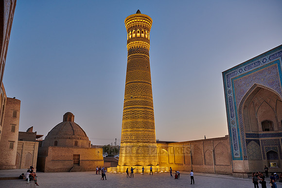 illuminated Kalon or Kaylon Minaret