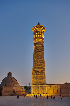 illuminated Kalon or Kaylon Minaret