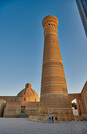 Kalon or Kaylon Minaret and Amir Alim Khan Madrassa
