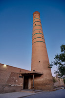 minaret of Djuma Mosque, Itchan-Kala