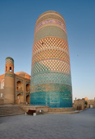 early morning at Kalta Minor Minaret, Itchan-Kala