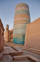 early morning at Kalta Minor Minaret, Itchan-Kala