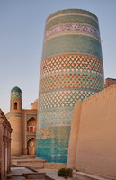 early morning at Kalta Minor Minaret, Itchan-Kala