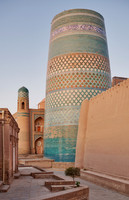 early morning at Kalta Minor Minaret, Itchan-Kala
