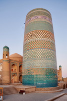 early morning at Kalta Minor Minaret, Itchan-Kala