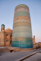 early morning at Kalta Minor Minaret, Itchan-Kala