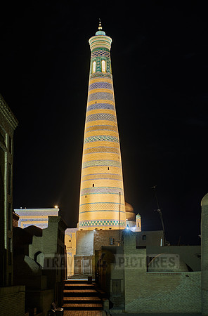 Islam Khodja or Islam Khoja Minaret and Madrassah, Itchan-Kala