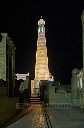 Islam Khodja or Islam Khoja Minaret and Madrassah, Itchan-Kala