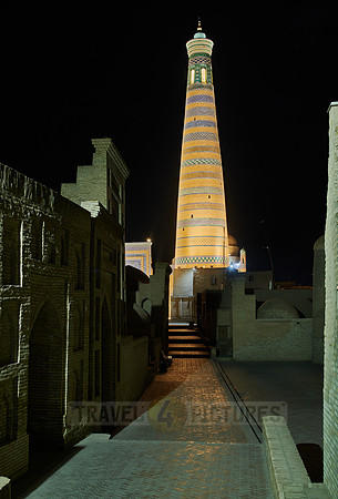 Islam Khodja or Islam Khoja Minaret and Madrassah, Itchan-Kala