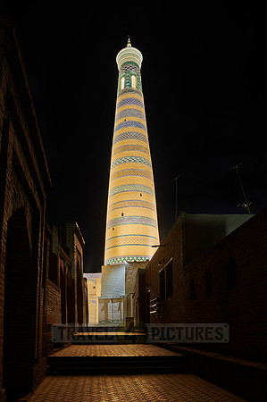 Islam Khodja or Islam Khoja Minaret and Madrassah, Itchan-Kala