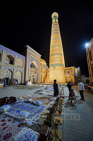 Islam Khodja or Islam Khoja Minaret and Madrassah, Itchan-Kala