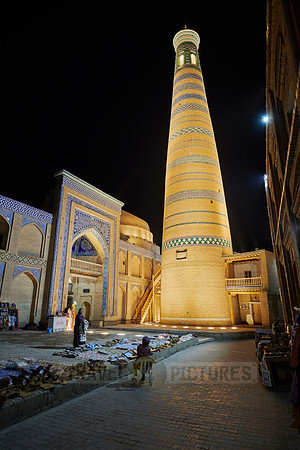 Islam Khodja or Islam Khoja Minaret and Madrassah, Itchan-Kala