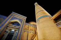 Islam Khodja or Islam Khoja Minaret and Madrassah, Itchan-Kala