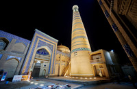 Islam Khodja or Islam Khoja Minaret and Madrassah, Itchan-Kala