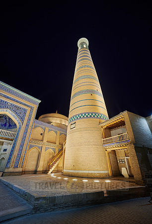 Islam Khodja or Islam Khoja Minaret and Madrassah, Itchan-Kala