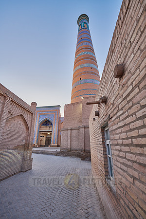 Islam Khodja or Islam Khoja Minaret and Madrassah, Itchan-Kala