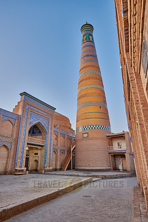 Islam Khodja or Islam Khoja Minaret and Madrassah, Itchan-Kala