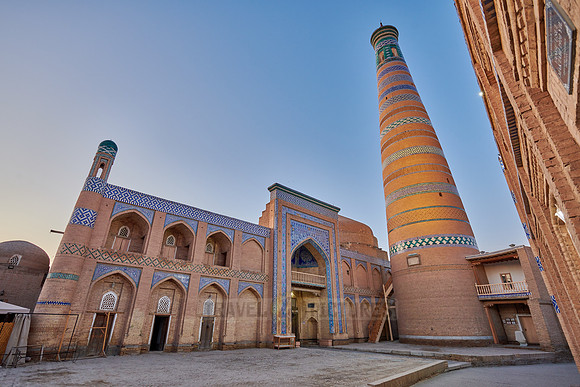 Islam Khodja or Islam Khoja Minaret and Madrassah, Itchan-Kala