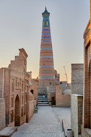 Islam Khodja or Islam Khoja Minaret and Madrassah, Itchan-Kala