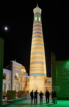 Islam Khodja or Islam Khoja Minaret and Madrassah, Itchan-Kala