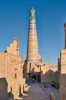 Islam Khodja or Islam Khoja Minaret and Madrassah, Itchan-Kala